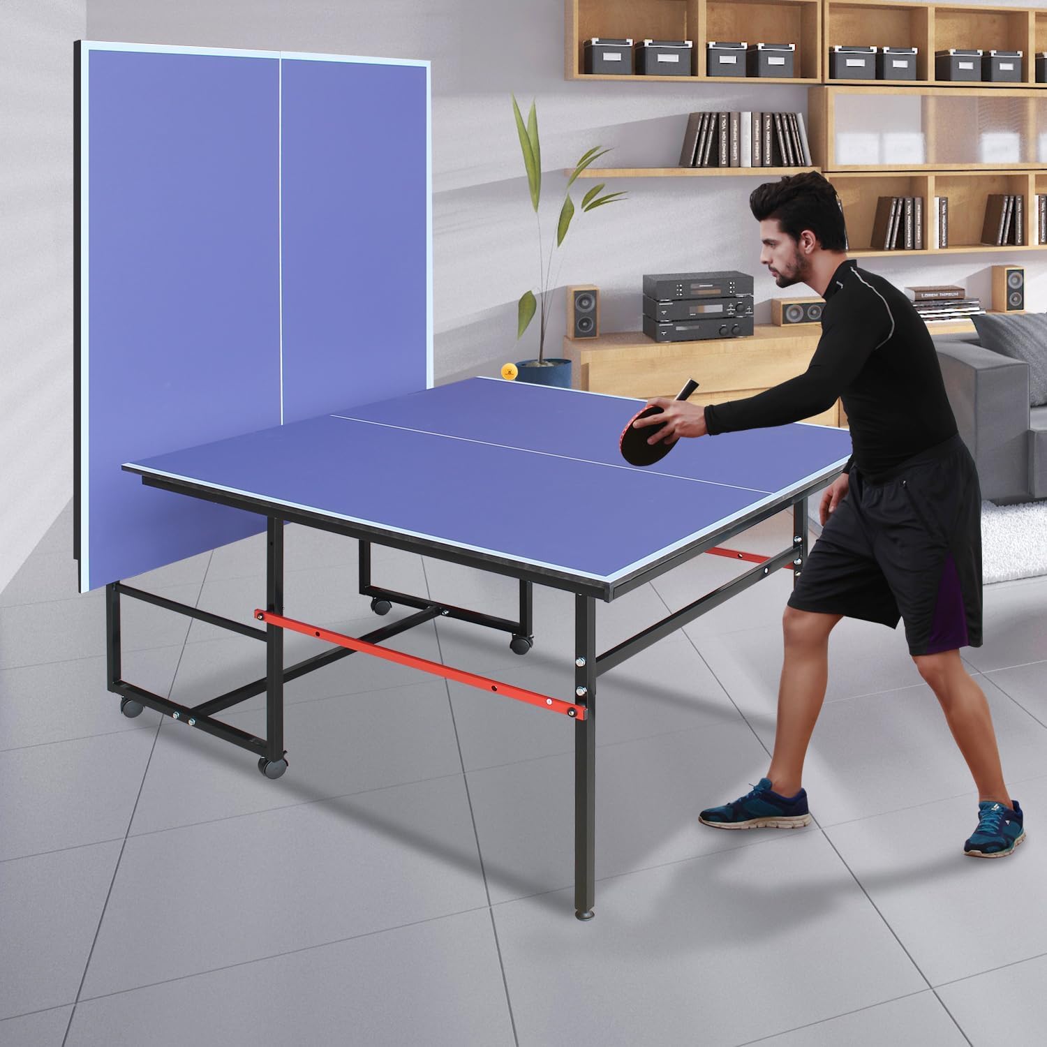 8-футовый переносной стол для  – обзор и цена Table Tennis Olympics