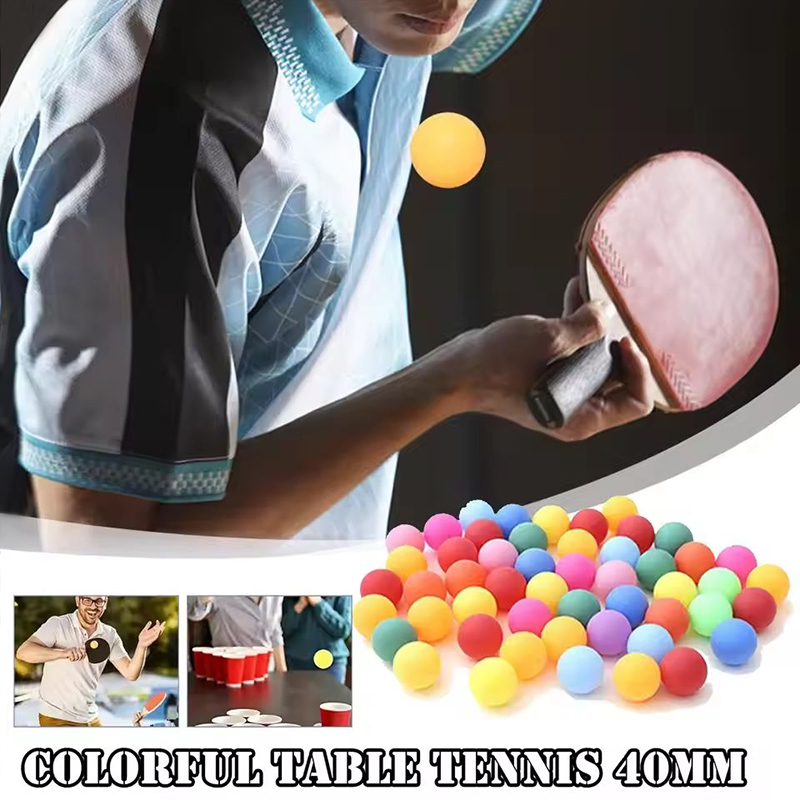 50 шт. разноцветных пластиковы – обзор и цена Table Tennis Olympics